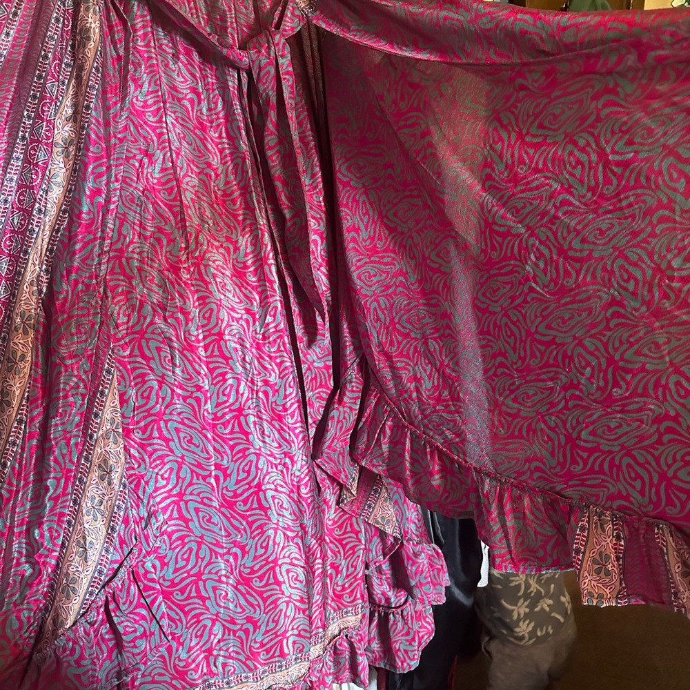 Kantha Bae Ruffle Kimono - Picture 6 of 7
